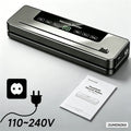 Electric Vacuum packaging machine Food Storage Seal Touch Button Dry/Wet Built-in Cutter Kitchen Food Sealing Vacuum Sealer