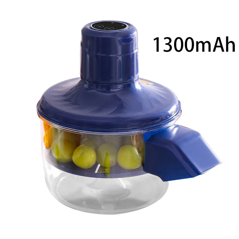 Automatic Electric Fruit Peeler Intelligent Peeling Machine Portable Wireless Grape/tomato/Garlic Peeler for Home Fast Kitchen