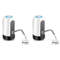 1pcWhite/Black Water Bottle Pump USB Charging Auto Switch Drinking Dispenser Charging One Click Auto Switch Drink Pump Dispenser
