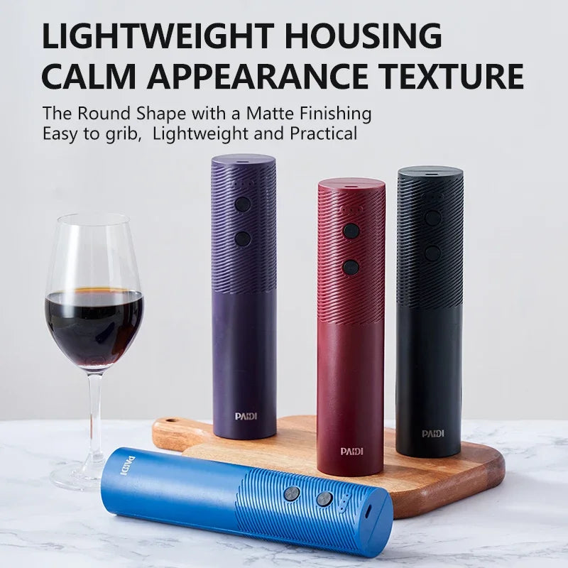 New Electric Wine Opener Portable USB Rechargeable Automatic Wine Bottle Corkscrew Cap Opener Kitchen Accessories Dropshipping
