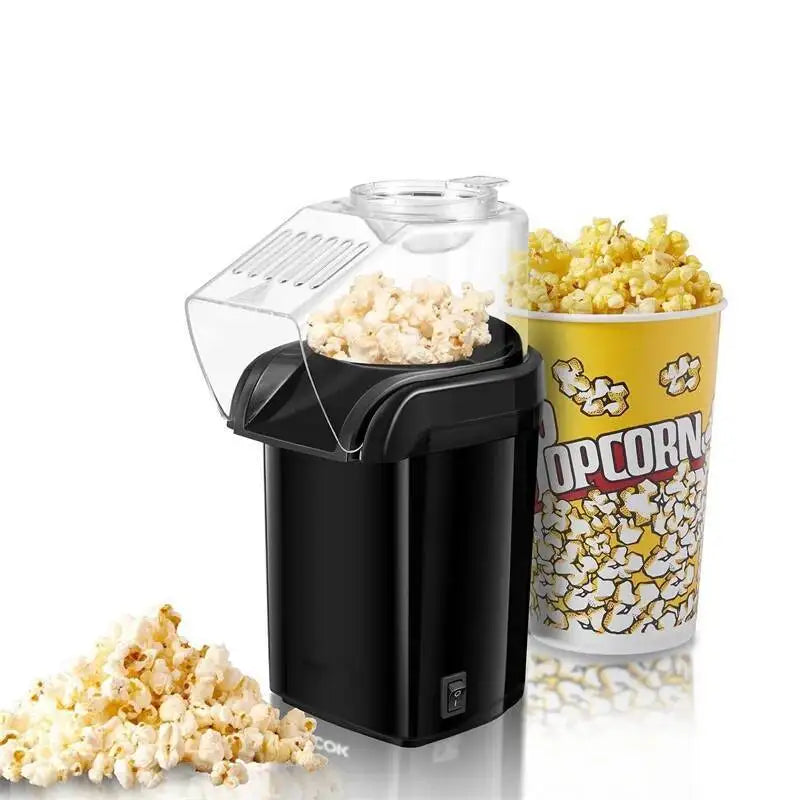 110V/220V Automatic Popcorn Makers Automatic Children's Home Corn Mini Popcorn Machine Pipoqueir Hot Air Oil-free Corn Machine