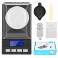 Mini Portable High Accuracy 0.001g  Jewelry Scale with LED Digital Display Jewelry Scale 0.001