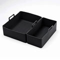 2Pcs Air Fryer Tray Silicone Mold For Tefal Ey901840 Air Fryer Liner Non-stick Reusable Baking Basket Oven Air Fryer Accessories