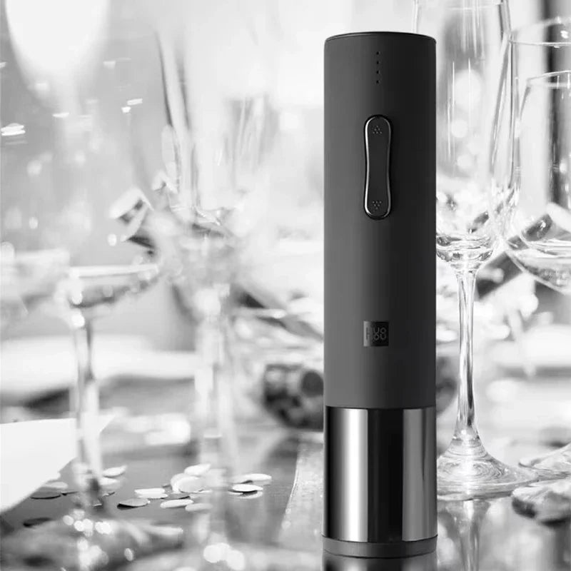 Youpin Huohou Automatic Electric Bottle Opener Red Wine Openers Stopper Fast Decanter Wine Corkscrew Foil Cutter Cork Out Tool