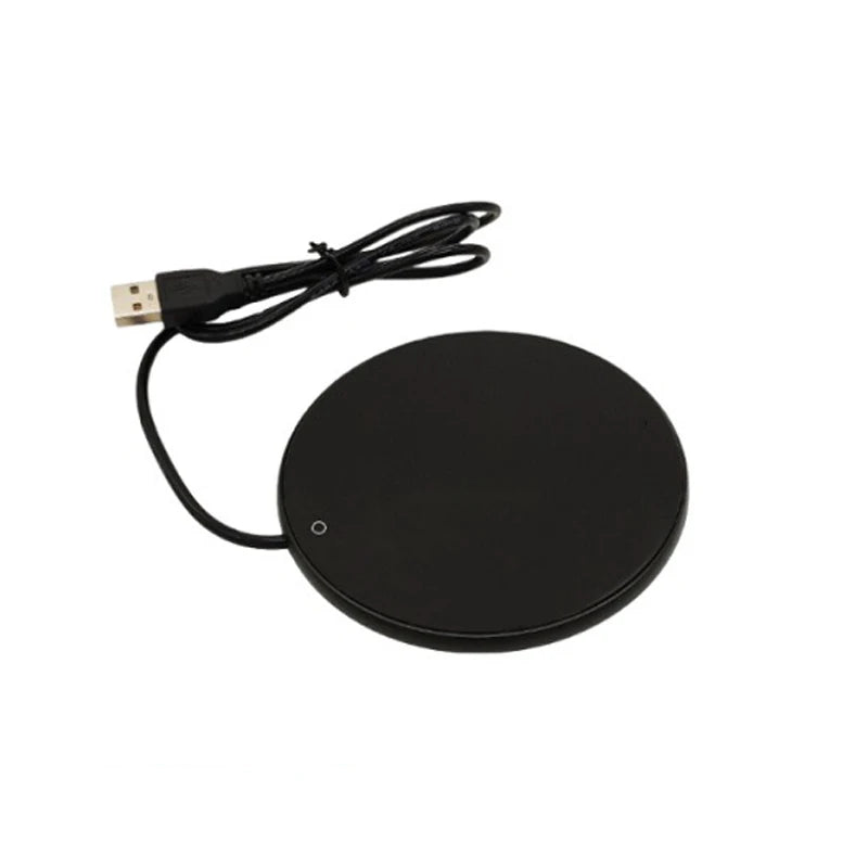 Mug Warmer USB Coffee Cup Heater Electic Milk Tea Coffee Cup Warmer Thermostatic Heating Coaster Cup Mug Warmer for Office Home